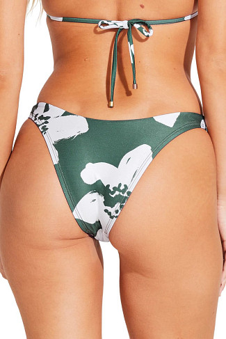 ALOE BLOOM California High Leg Brazilian Bikini Bottom