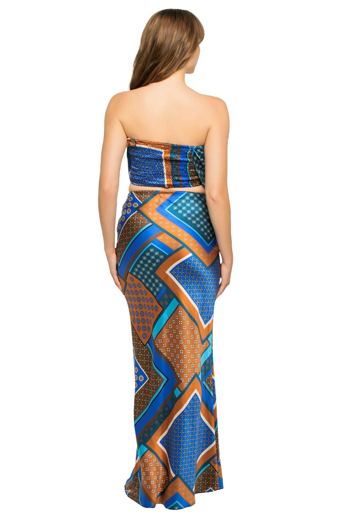 TILE PATCHWORK FS032 Mae Crop Top image number 2