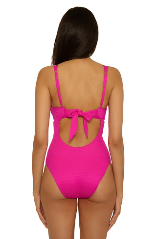 BERRY PINK Sardinia One Piece Swimsuit