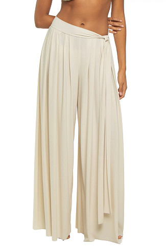 BEIGE Nelly Wide Leg Pants