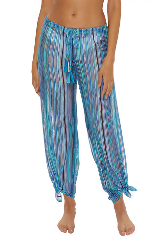 CORNFLOWER Seaside Split Leg Pants