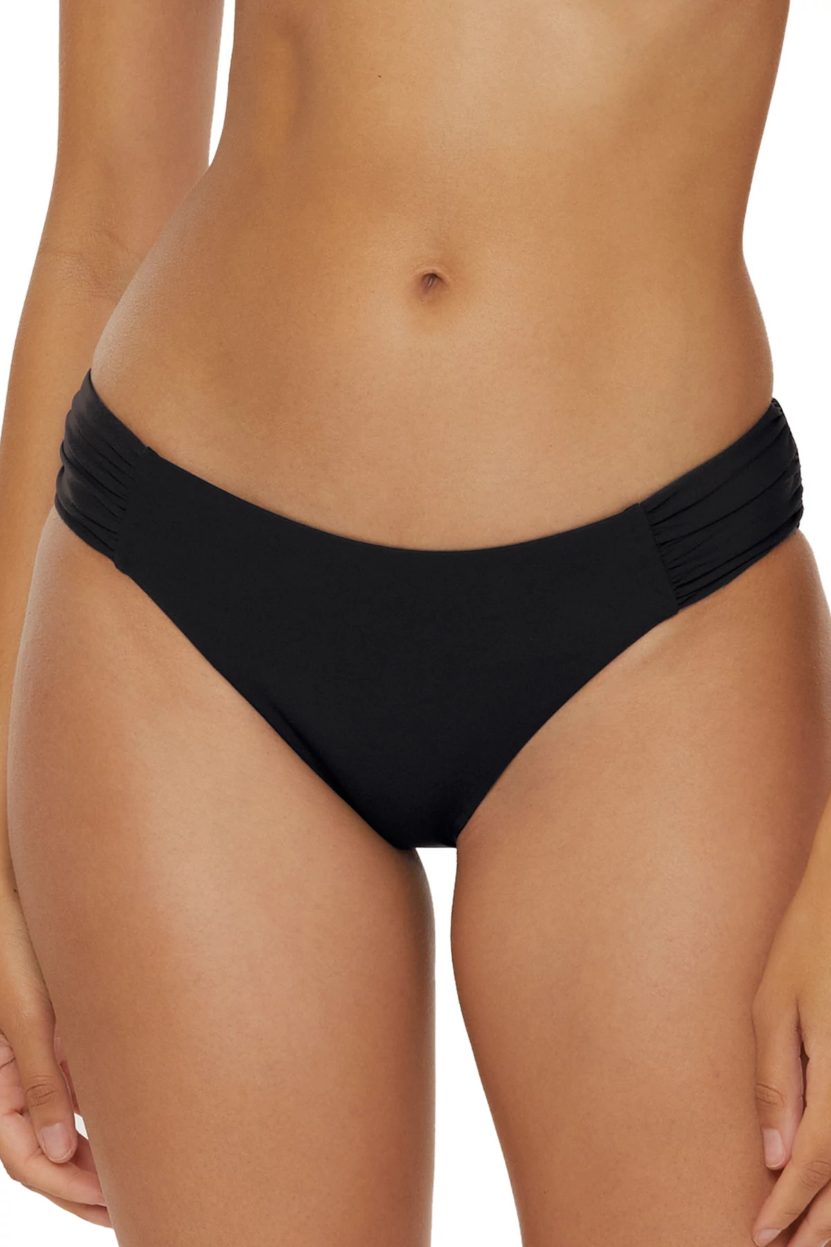 BLACK American Hipster Bikini Bottom image number 1