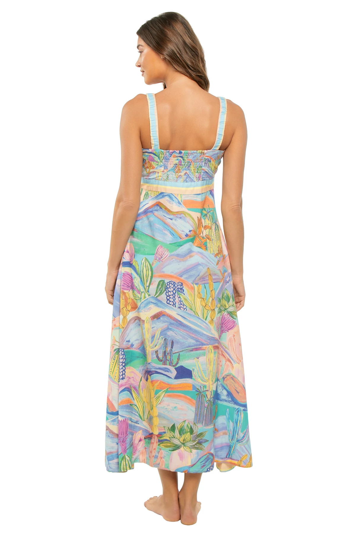 YUCCA PRINT Pepper Maxi Dress image number 2