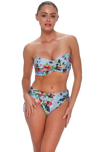 BUDDING ROMANCE Loretta Bandeau Bikini Top (D+ Cup)