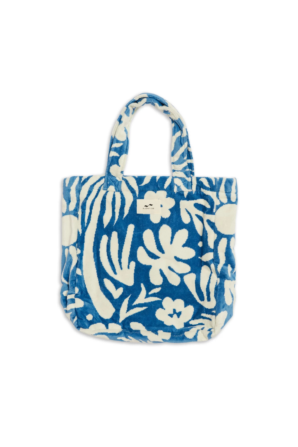 DUSTY BLUE Sunny Terry Tote image number 1
