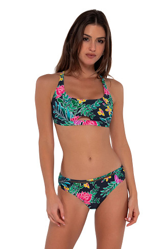 TWILIGHT BLOOMS Brandi Bralette Bikini Top