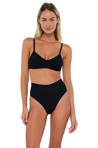 BLACK Annalee Underwire Bikini Top
