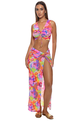 MULTI Blooming Spark Crop Top