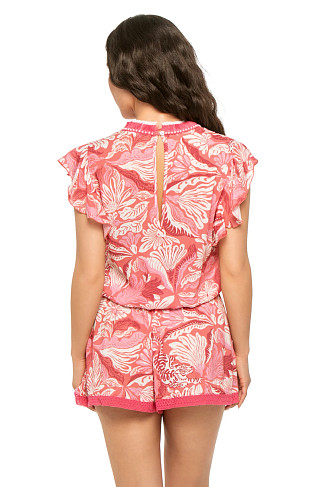 PINK TIGER LILY Sasha Romper