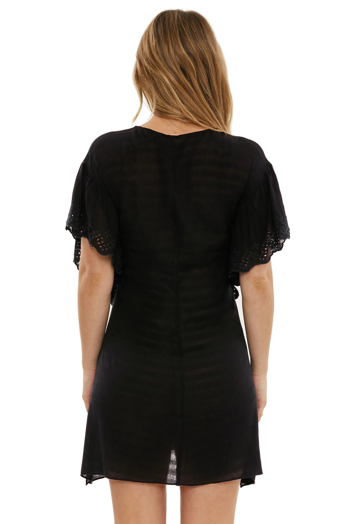 BLACK Barbados Woven Tunic image number 2