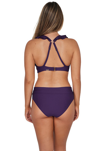 PARADISE PLUM Willa Wireless Bralette Bikini Top (E-H Cup)