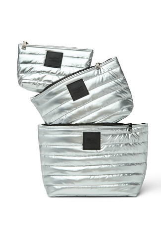 PEARL SILVER Travel Trio Pouch