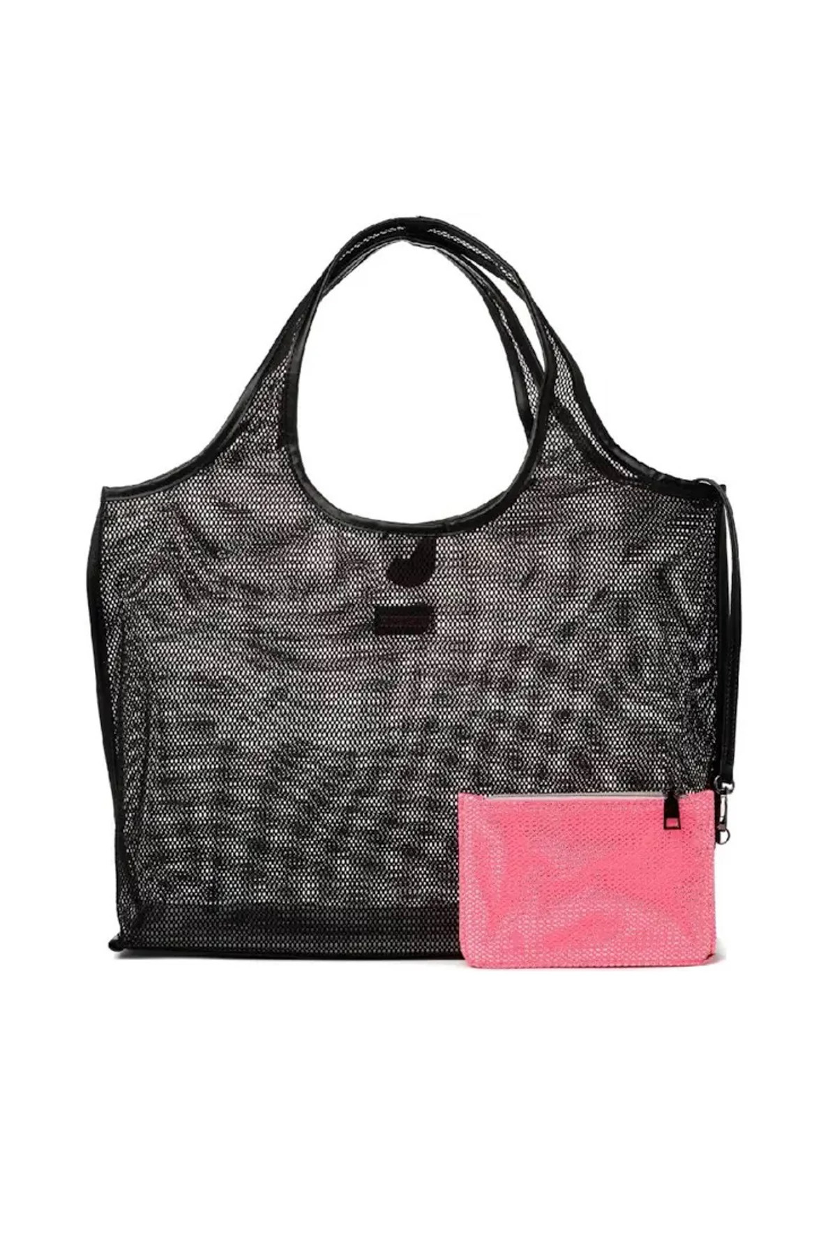BLACK Roxy Mesh Tote image number 1