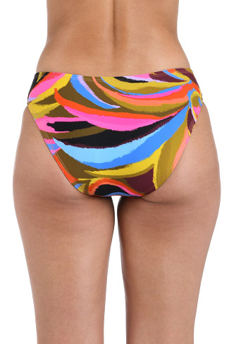 MULTI Tropic Waves Hipster Bikini Bottom