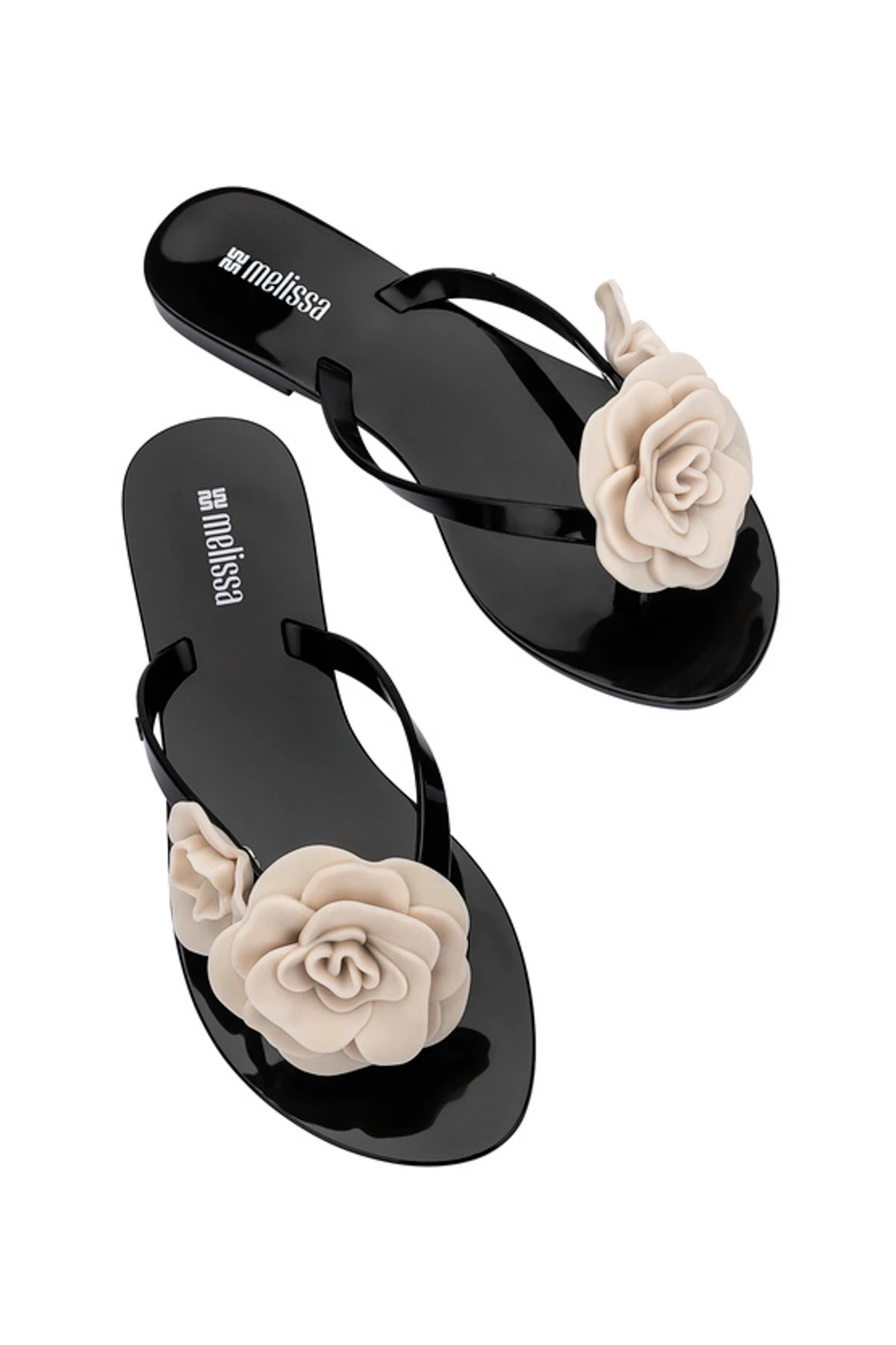 BLACK/BEIGE Harmonic Flip Flops image number 3