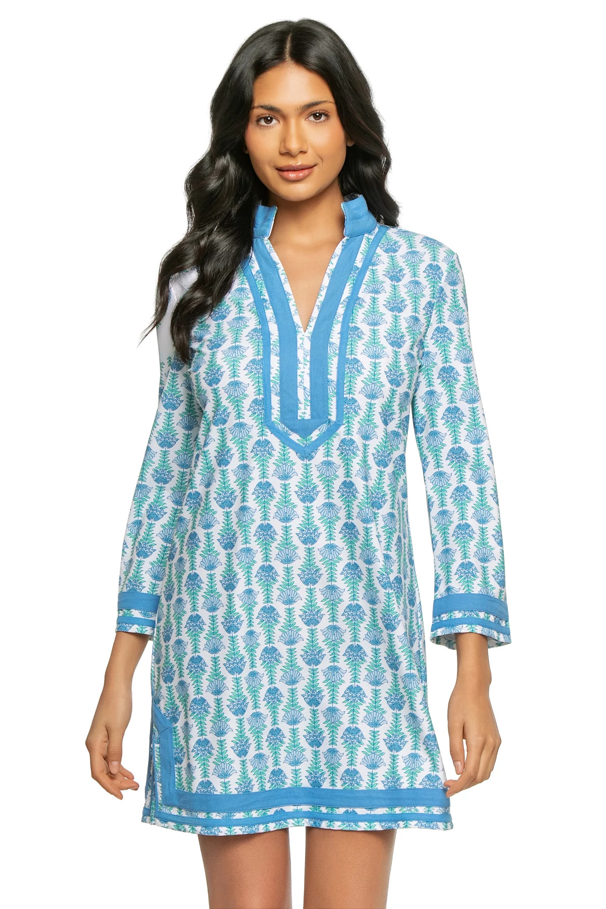 BLUE Flora Spring Tunic image number 1
