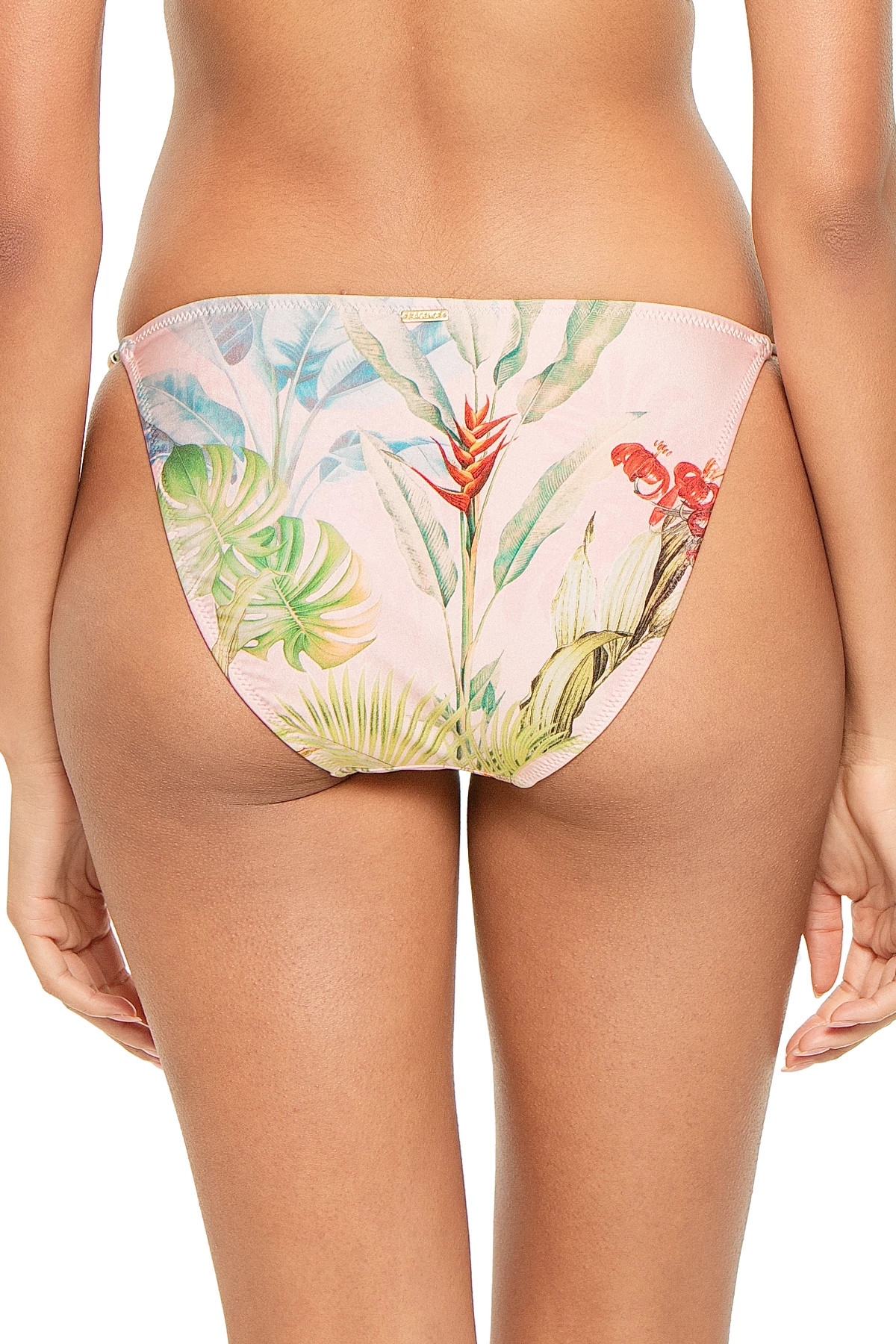 MULTI Violet Low Rise Hipster Bikini Bottom image number 2