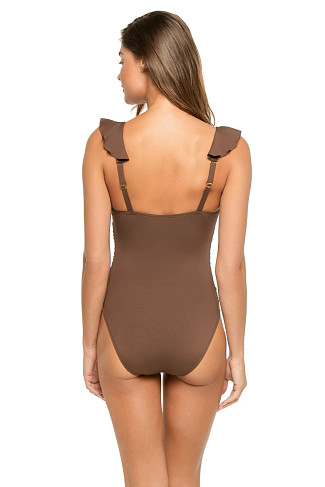 HICKORY Ruffle One Piece Swimsuit