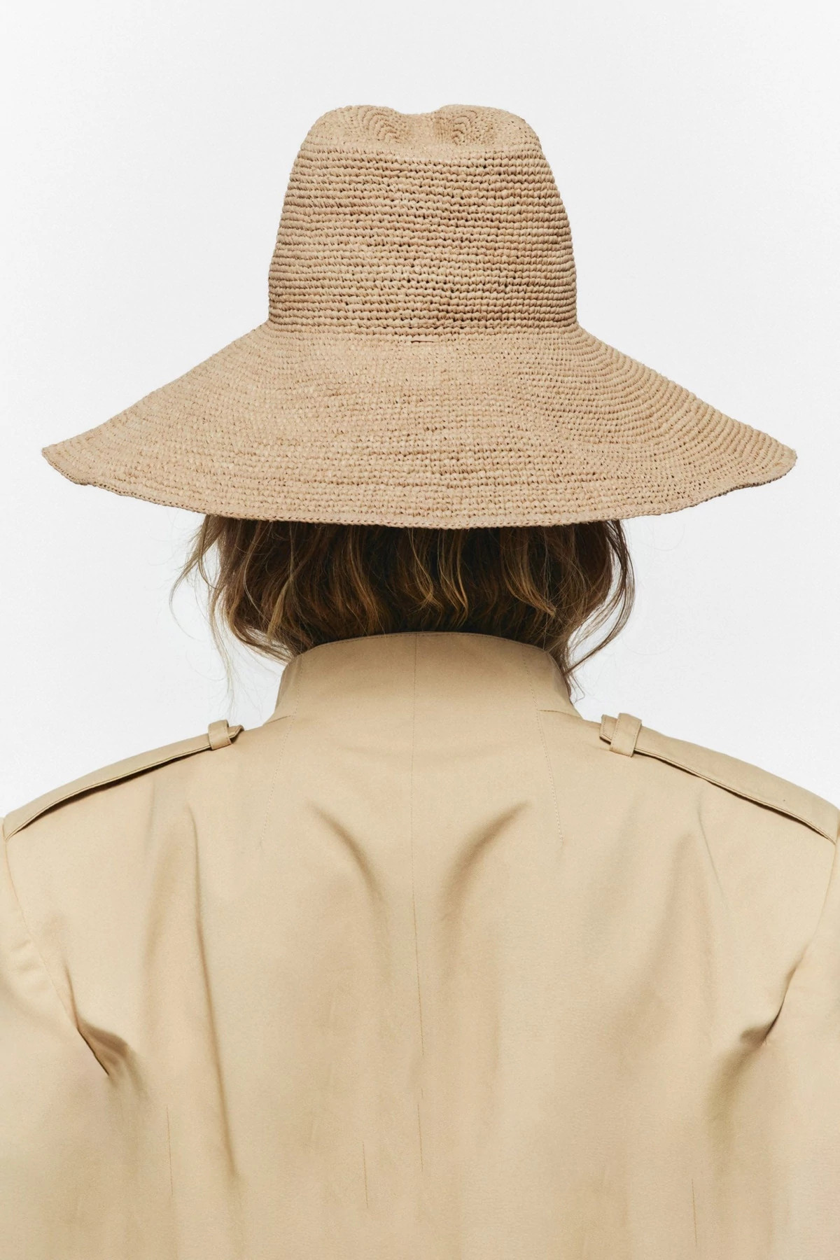 SAND Waverly Raffia Wide Brim Panama Hat image number 4