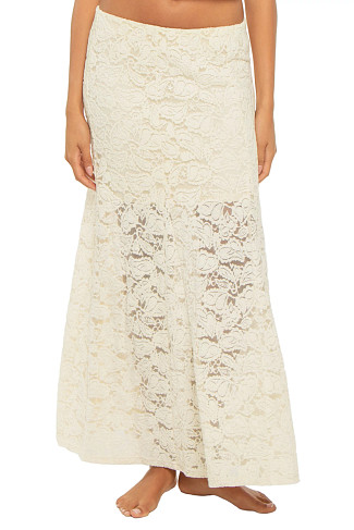 CREAM Ophelia Floral Lace Maxi Skirt
