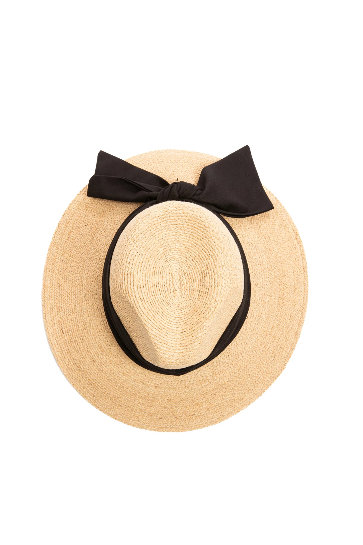 NATURAL Linen Bow Fedora image number 4