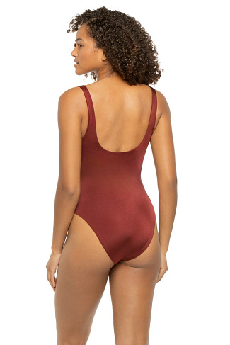 POMEGRANATE Vida One Piece Swimsuit