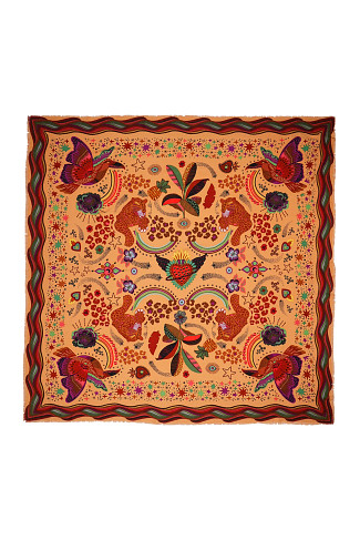 BEIGE Crazy World Sarong