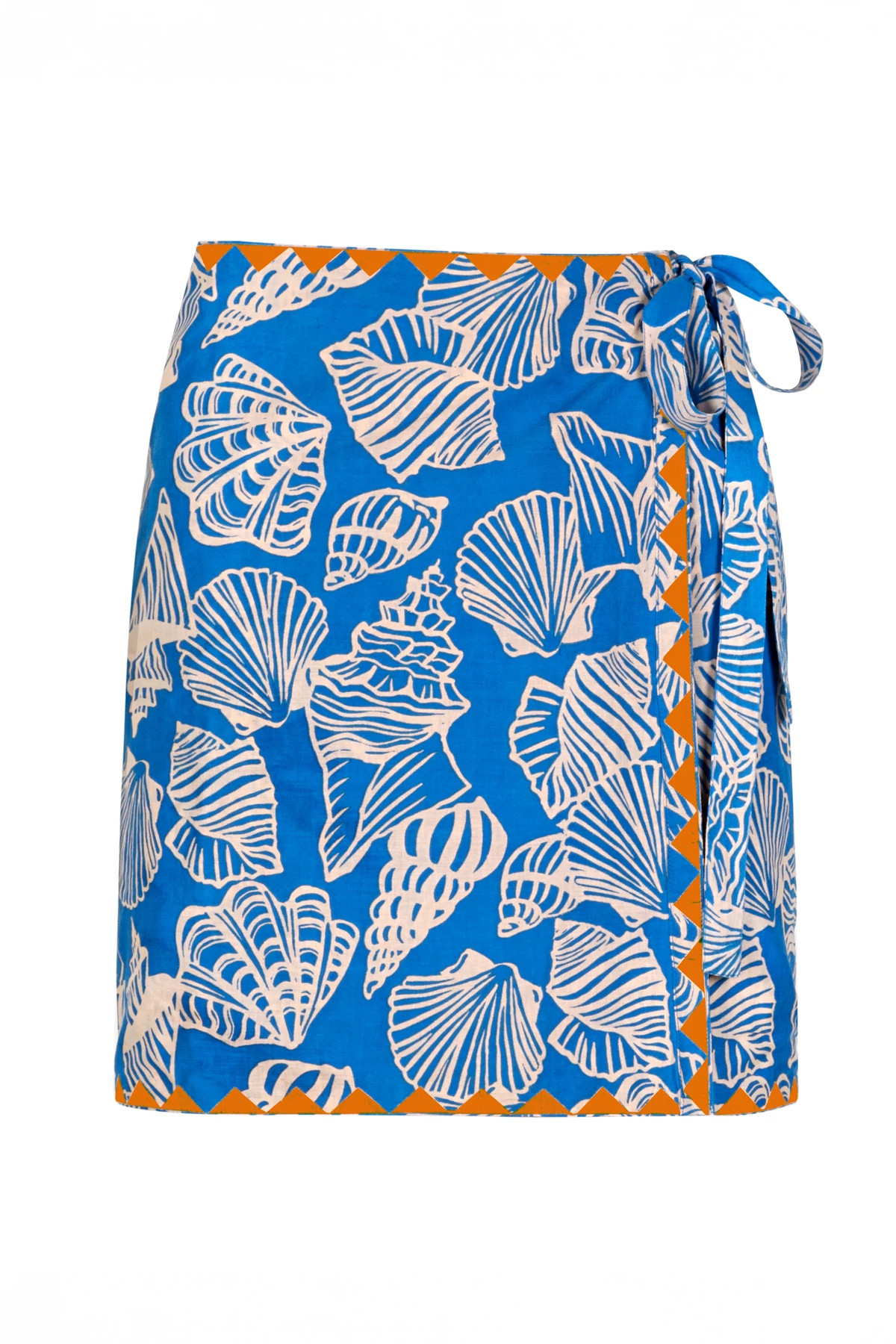 BLUE Mermaid Marina Mini Sarong image number 1
