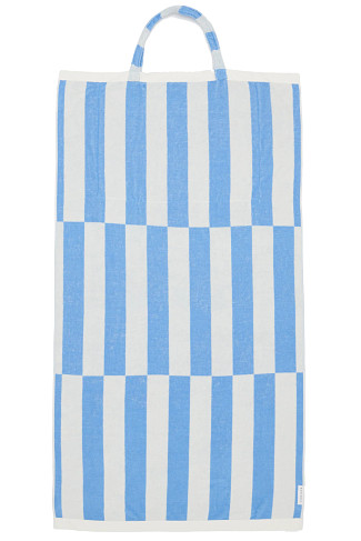 BLUE Le Weekend Beach Towel Tote Bag