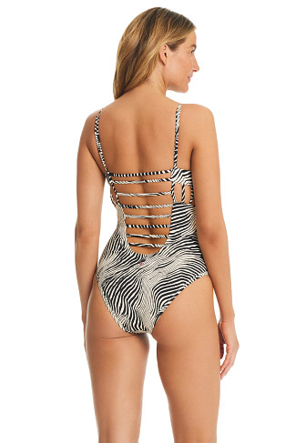 HIGH CONTRAST Side Cut Out One Piece Swimsuit