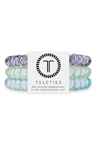 BLUE Totally Turquoise 3-Pack Hair Ties