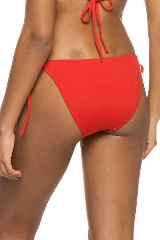 RED Cabo Tie Side Hipster Bikini Bottom