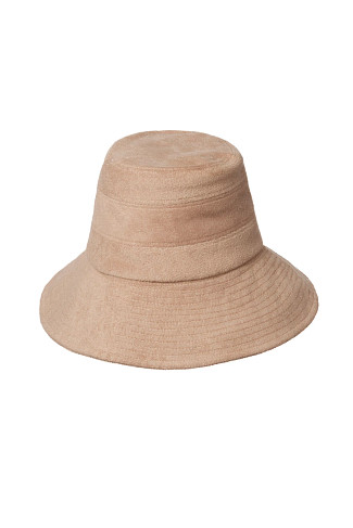 BROWN Terry Bucket Hat