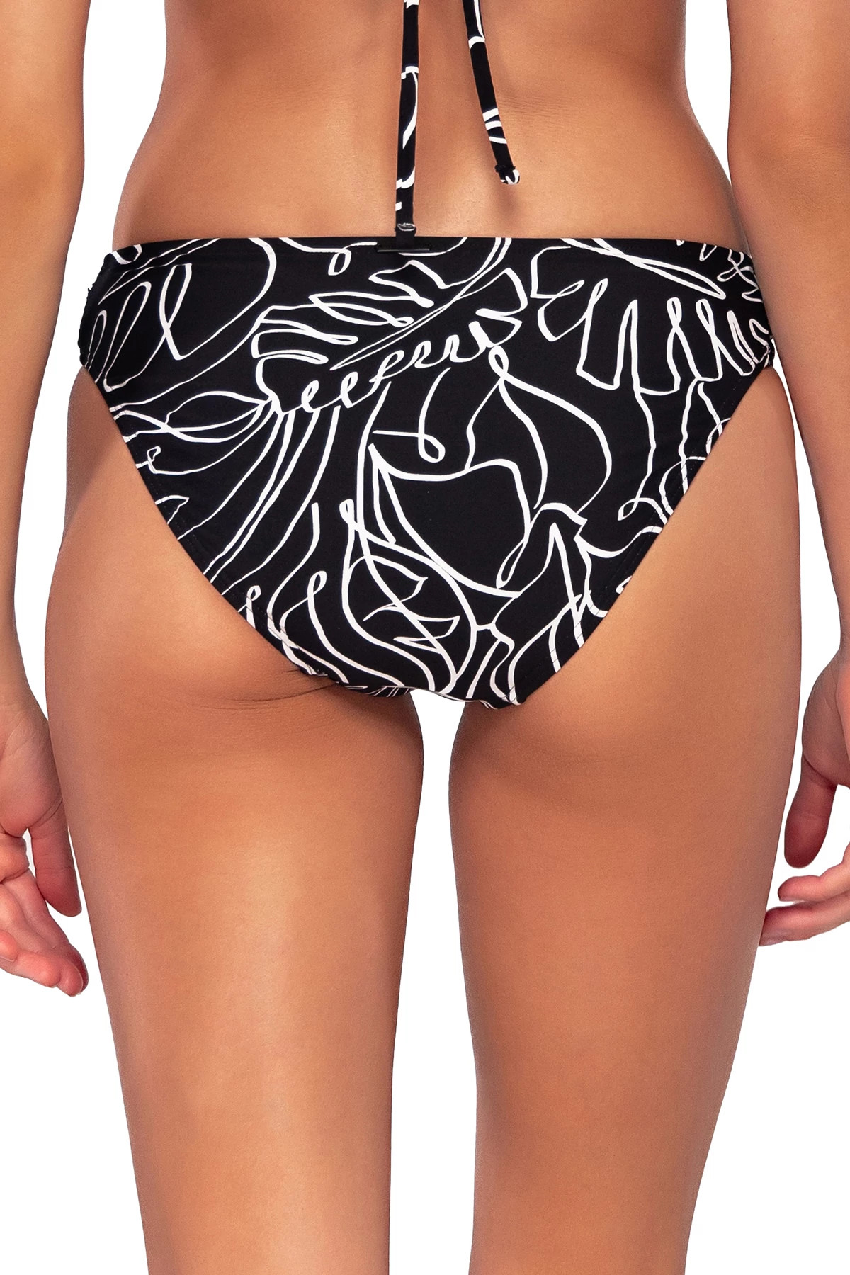 LOST PALMS Audra Tab Side Hipster Bikini Bottom image number 2