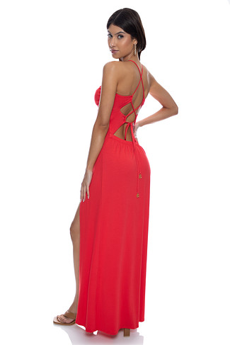 SCARLET Ring Maxi Dress