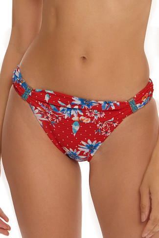MULTI Adela Floral Hipster Bikini Bottom