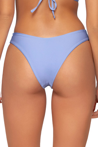 COSMIC BLUE Valencia V-Front Brazilian Bikini Bottom