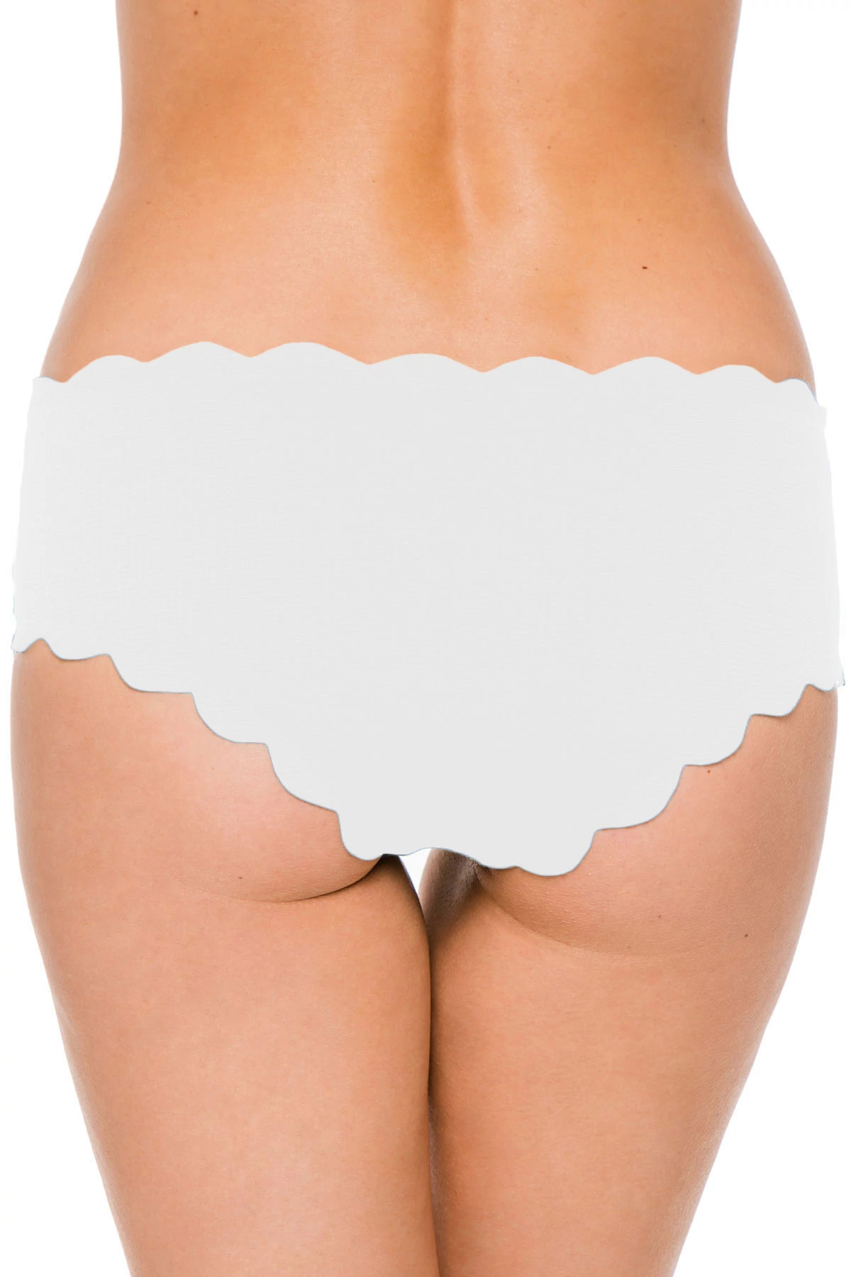 Spring Scallop Boyshort Bikini Bottom