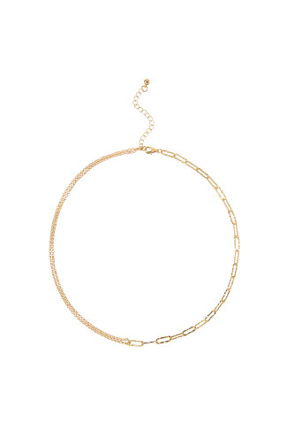 GOLD Duo Chain Necklace