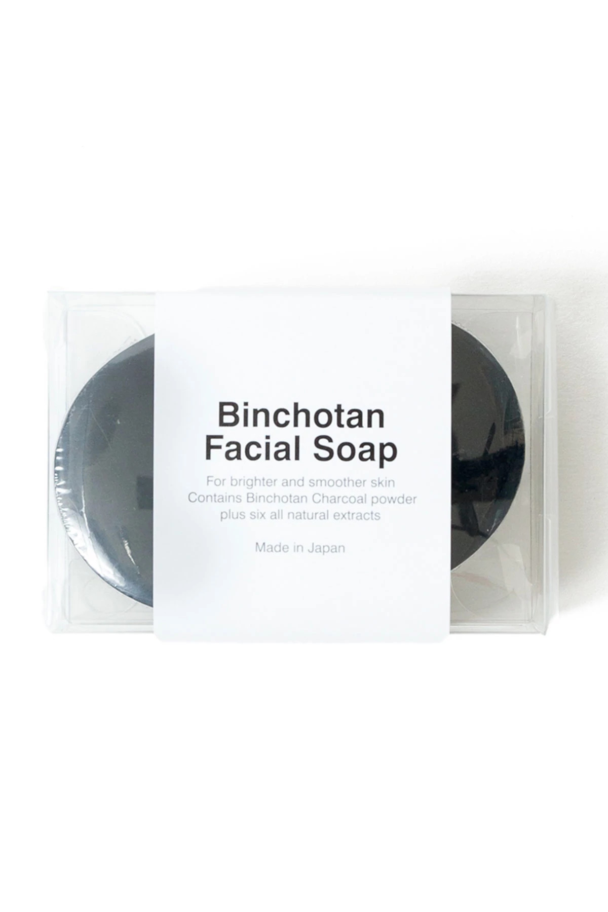 BLACK Binchotan Charcoal Facial Soap image number 1