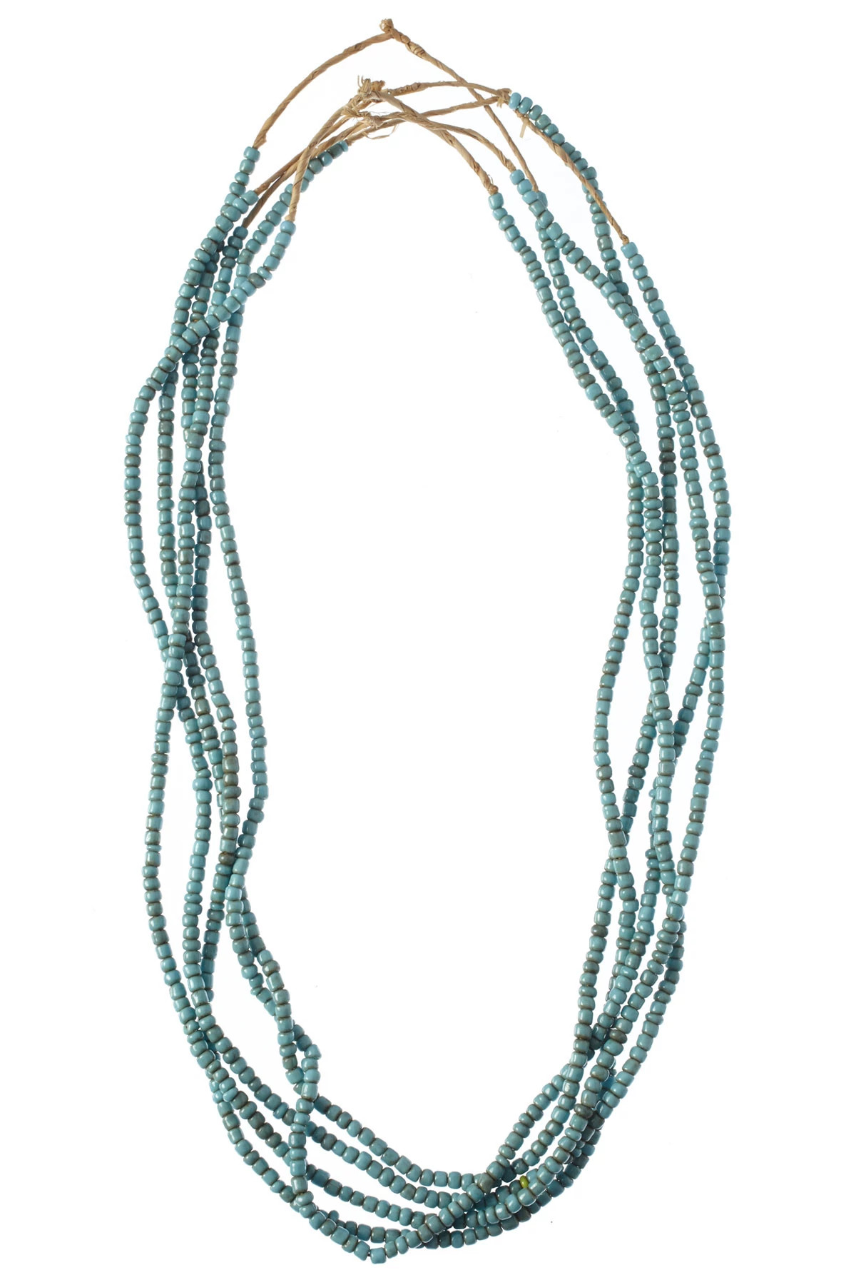 TURQ Shore Layers Seed Bead Necklace image number 1