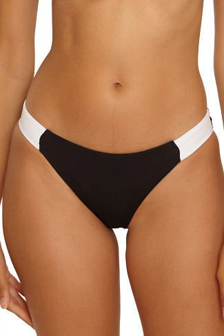 BLACK Adela Hipster Bikini Bottom