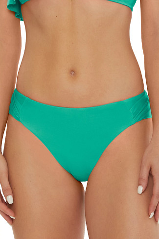 GUITAR GREEN Monaco Tab Side Hipster Bikini Bottom
