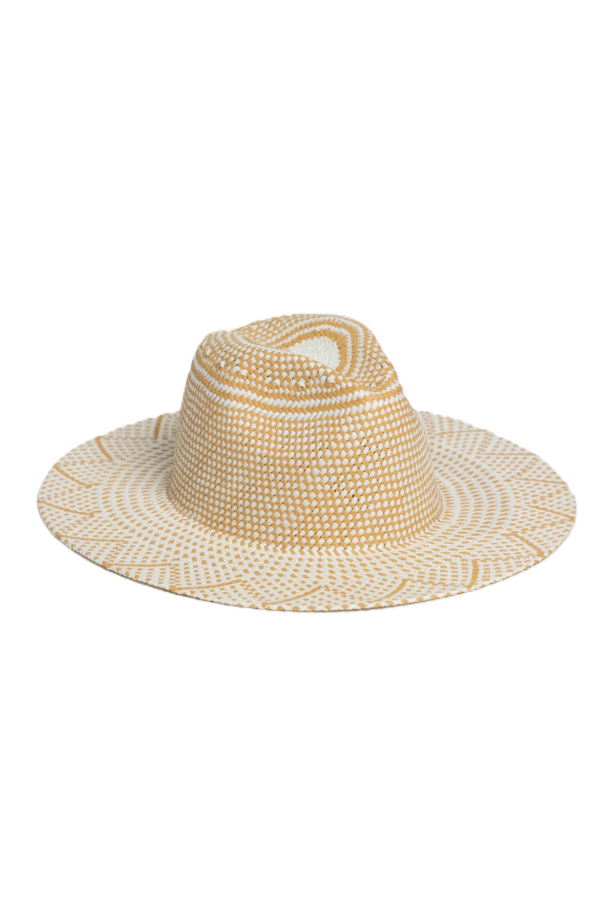 IVORY/TAN Luxe Packable Hat image number 1