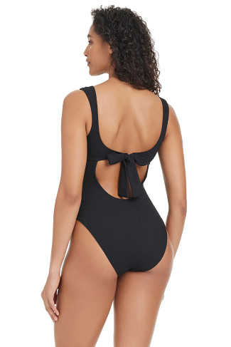 BLACK Stay Connected One Piece Swimsuit