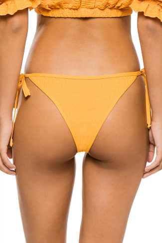 MARI SCRUNCH Scrunch Tie Side Brazilian Bikini Bottom