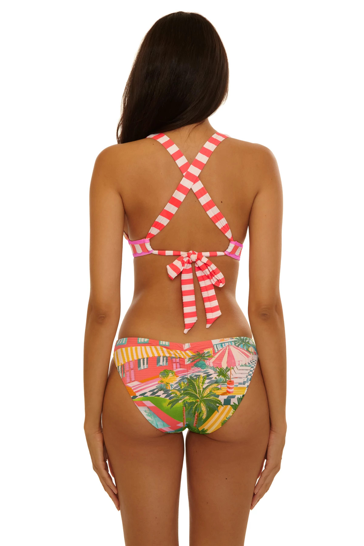 MULTI Miami Beach Bralette Bikini Top image number 2