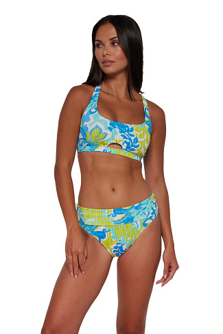 OCEAN MUSE SANDBAR RIB Brandi Bralette Bikini Top