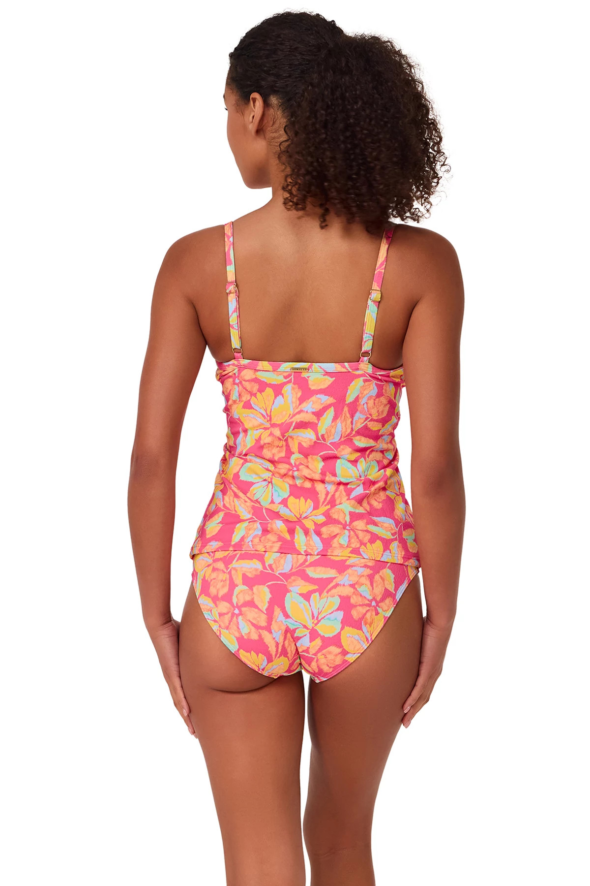 MAGIC HOUR CREPE Forever Underwire Tankini (D+ Cup) image number 3
