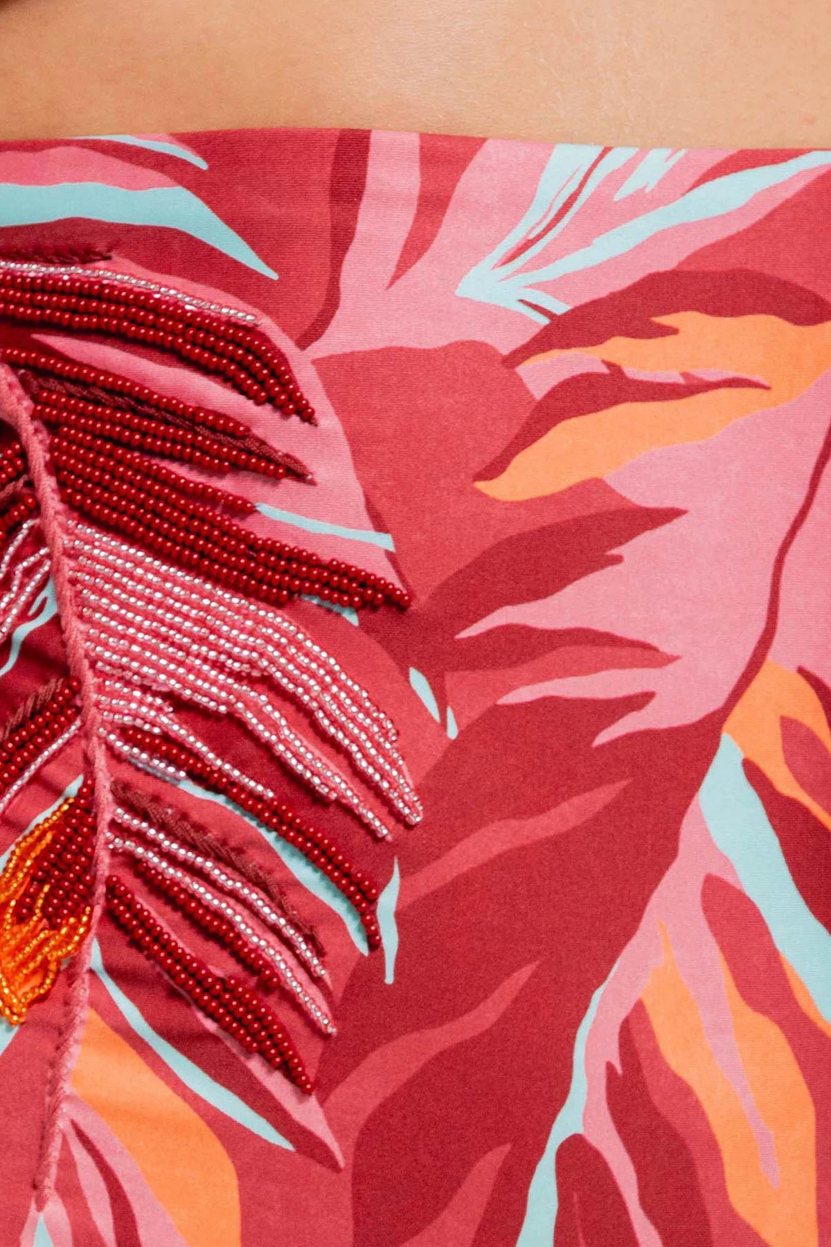 MULTI Halter V-Wire One Piece Swimsuit image number 3